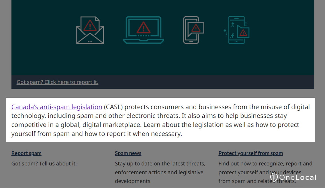 Canada Anti-Spam Legislation