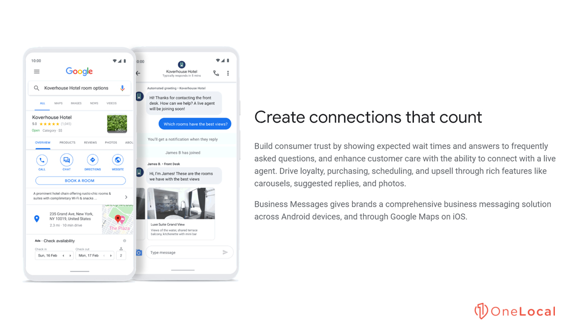 Google Business Profile Business Messages